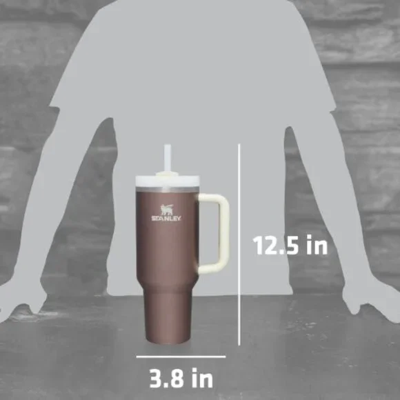 NIB Stanley 40 oz. Quencher H2.0 FlowState Tumbler Rose Quartz - Picture 5 of 5